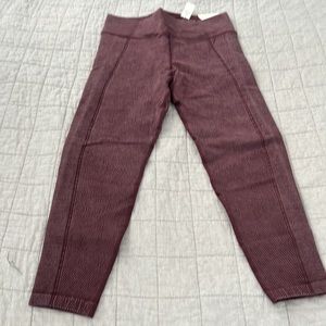 AERIE Off-Line Cropped Leggings Large NWT